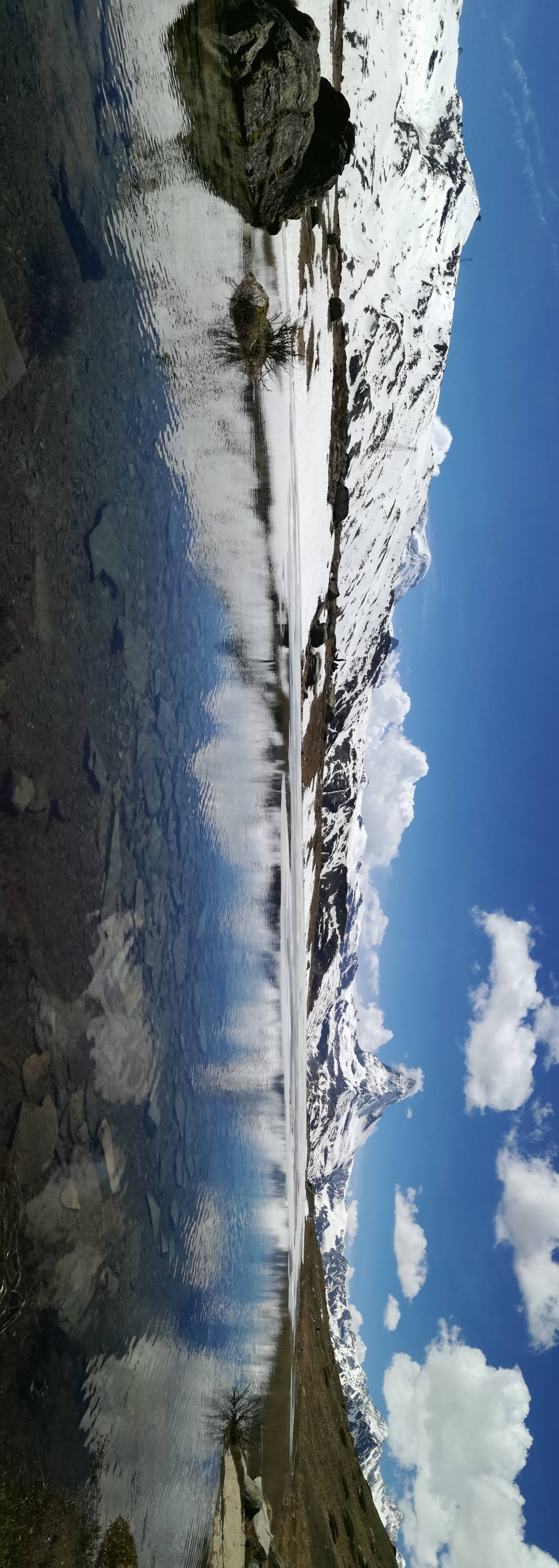Matterhorn, Zermatt, fünf seen wanderung